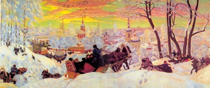 Масленица. Кустодиев