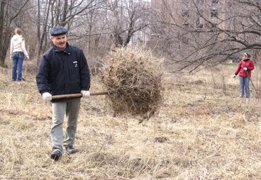 Экологическая акция в Ботаническом саду