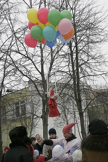 Празднование Масленицы в "Новом Акрополе"